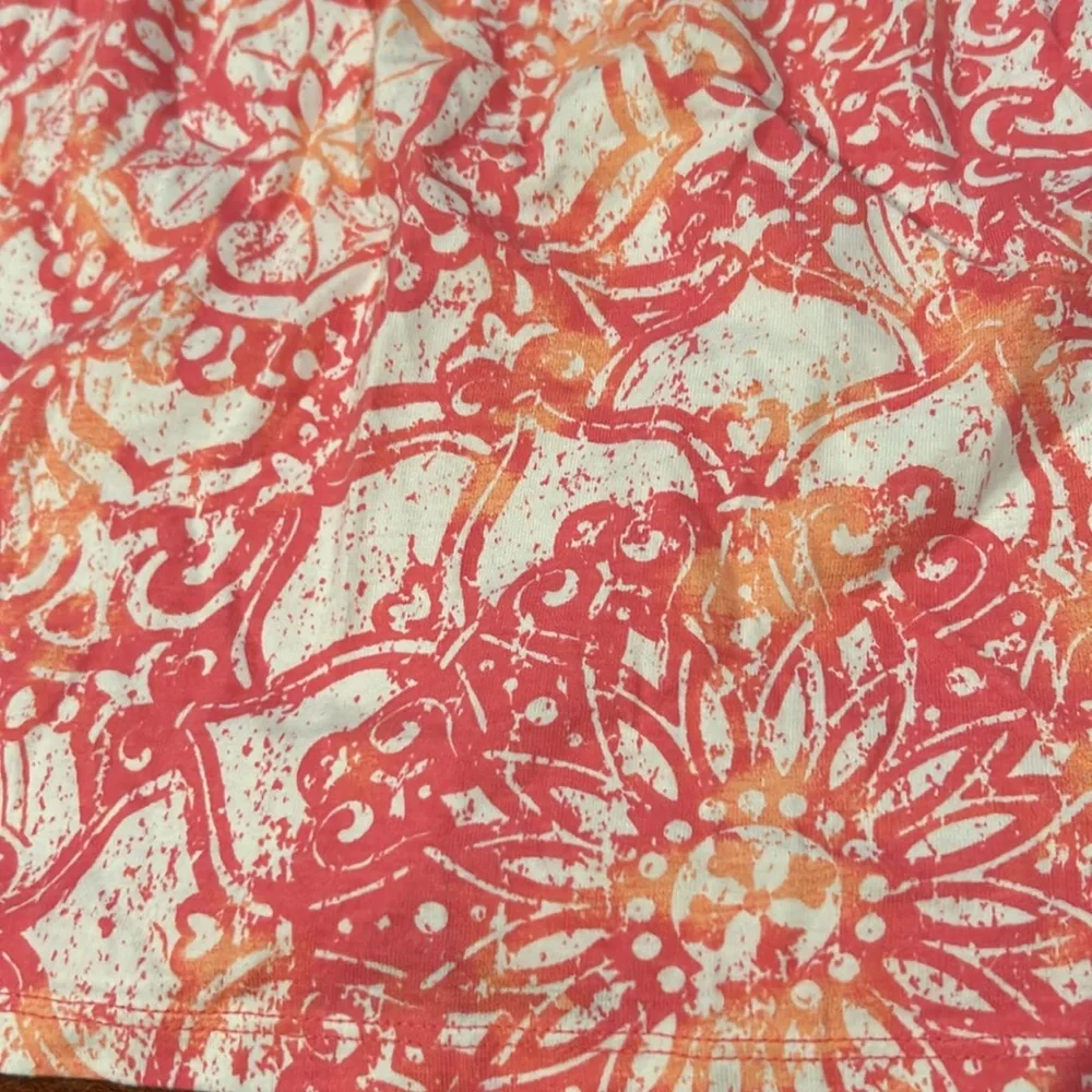 NWT Justice Retail Store Pink Sequin Floral Knit Top Size 14